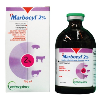Thuốc kháng sinh Marbocyl 2%