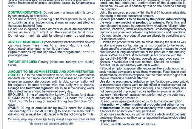 Cenvimox 500